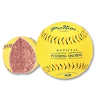 ProNine Leather Pitching Machine Softball