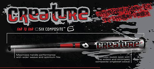 The Creature Softball Bat