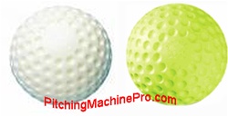 Jugs Sting-Free Dimpled Pitching Machine Softballs