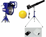 Bata B-1 Softball Fastball Curveball Pitching Machine Deluxe Package