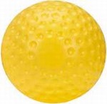 Dimpled Pitching Machine Baseballs