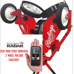 Rawlings Pro Line 3 Wheel Softball Pitching Machine